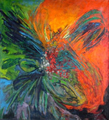 Painting titled "Interfusion" by Tanja Djokic, Original Artwork