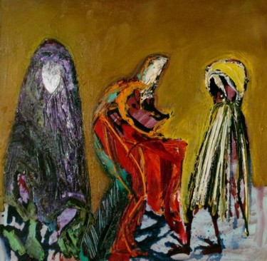 Painting titled "Invoking The Consci…" by Tanja Djokic, Original Artwork