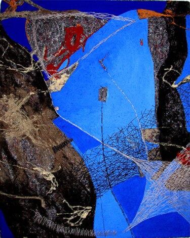 Peinture intitulée "Les racines de la m…" par Tanya Angelova, Œuvre d'art originale, Acrylique Monté sur Châssis en bois