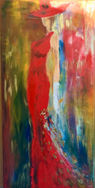 Картина под названием "Original oil pictur…" - Tanya Dulac, Подлинное произведение искусства, Масло Установлен на Деревянная…