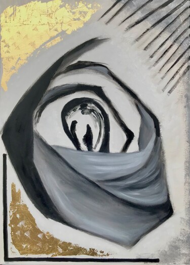 Pittura intitolato "Живопись абстрактное" da Tanya Dulac, Opera d'arte originale, Acrilico