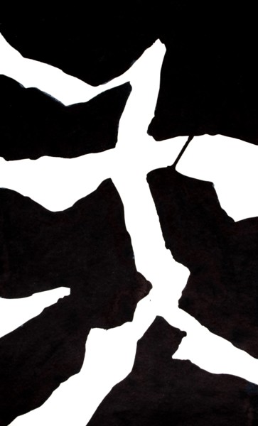 Картина под названием "Black & White 2" - Tanya Firn, Подлинное произведение искусства, Другой