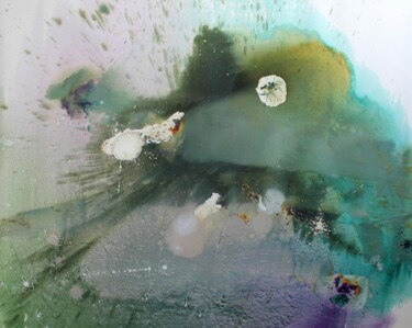 Ζωγραφική με τίτλο "Lake of Memories |…" από Tanya Grinevich, Αυθεντικά έργα τέχνης, Λάδι Τοποθετήθηκε στο Ξύλινο φορείο σκε…