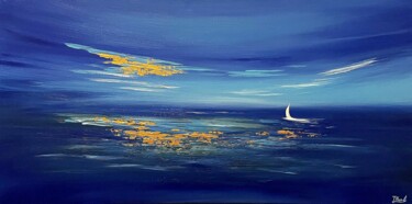 Картина под названием "Chasing the Sun" - Tanya Hansen (TanyaSunart), Подлинное произведение искусства, Акрил