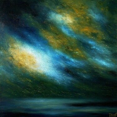 Pittura intitolato "Through the Storm" da Tanya Hansen (TanyaSunart), Opera d'arte originale, Acrilico