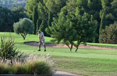 Photographie intitulée "Golf1" par Tanya Shark, Œuvre d'art originale, Photographie numérique