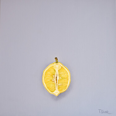 Peinture intitulée "Lemon" par Tanya Shark, Œuvre d'art originale, Huile