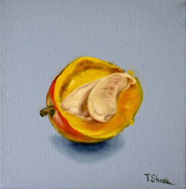 Картина под названием "Mango mini" - Tanya Shark, Подлинное произведение искусства, Масло