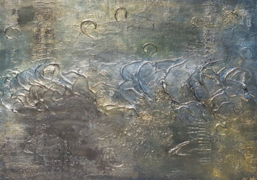 Картина под названием "Carpfishing" - Tanya Silva, Подлинное произведение искусства, Акрил Установлен на Деревянная рама для…