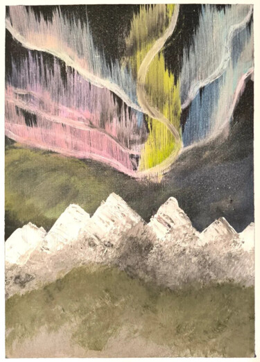 Pittura intitolato "Aurora 1.0" da Tanya Silva, Opera d'arte originale, Acrilico