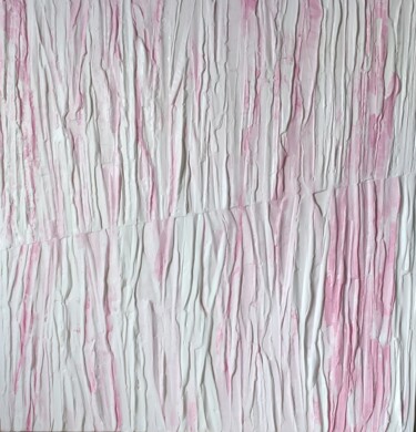 Картина под названием "Angels" - Tanya Swirl, Подлинное произведение искусства, Гипс Установлен на Деревянная панель