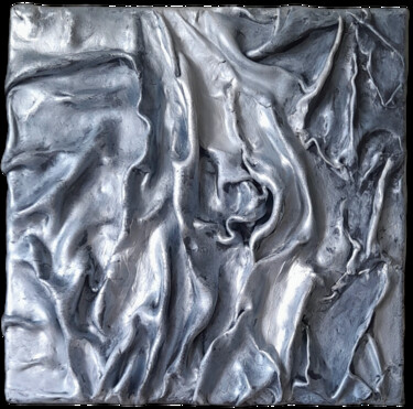 Картина под названием "Equilibrium,11" - Tanya Swirl, Подлинное произведение искусства, Глина Установлен на Деревянная рама…