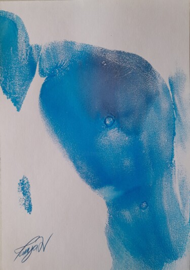 Pittura intitolato "Embrace of Contrast…" da Tanya Williams, Opera d'arte originale, Acrilico