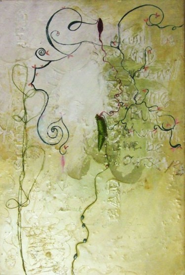 Painting titled "Cocoons IV" by Tanya Duckworth, Original Artwork