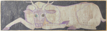 Pintura intitulada "Fulu" por Tao Li, Obras de arte originais, Tinta