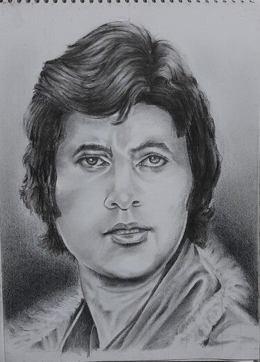 Drawing titled "Pencil sketch" by Tapas Bhattacharjee, Original Artwork, Graphite