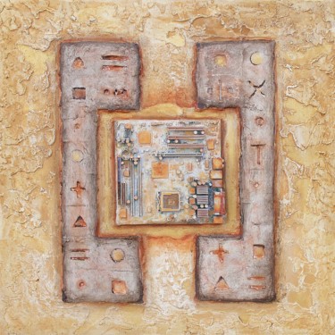 Peinture intitulée "art-contemporary-ma…" par Tapiezo, Œuvre d'art originale, Autre