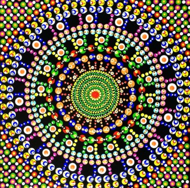 제목이 "Mandala | Moksha"인 미술작품 Tara Devi로, 원작, 아크릴