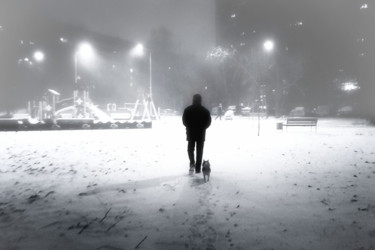 Fotografia zatytułowany „Habitat 1, Icy lone…” autorstwa Alexander Tarasenkov, Oryginalna praca, Fotografia cyfrowa