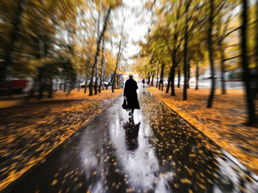 Photography titled "Mood Color - Autumn…" by Alexander Tarasenkov, Original Artwork, Digital Photography