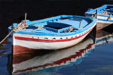 Fotografía titulada "Art boat" por Tarek Mesbahi, Obra de arte original, Fotografía digital