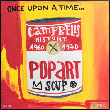 Pop art Peinture intitulée "Pop art" par Tarek Ben Yakhlef (Tarek), Œuvre d'art originale, Acrylique Monté sur Châssis en bois