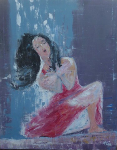 Peinture intitulée "Danseuse" par Alix Tassart, Œuvre d'art originale