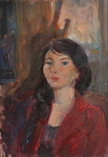 Painting titled "Ирина Потоцкая" by Tat Ana Paola, Original Artwork, Tempera