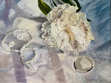 Картина под названием "Нежность" - Татьяна Прохорова, Подлинное произведение искусства, Масло