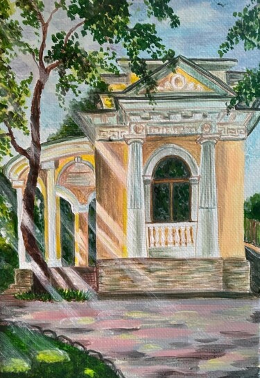 Картина под названием "В Михайловском саду" - Татьяна Семенова, Подлинное произведение искусства, Акрил