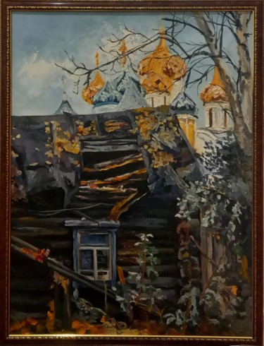 Картина под названием "Дыхание" - Татьяна Коновалова, Подлинное произведение искусства, Масло Установлен на Деревянная рама…