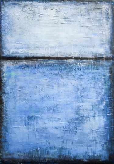 Peinture intitulée "Jeans" par Тата Во, Œuvre d'art originale, Acrylique