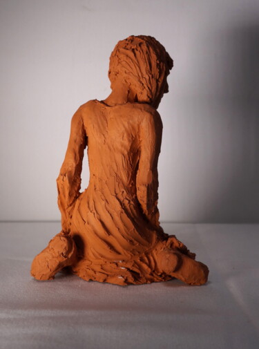 Sculpture intitulée "Solveig" par Tatiana Alexandrova, Œuvre d'art originale, Argile