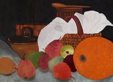 Malerei mit dem Titel ""Autumnale "" von Tatiana Noemi Art, Original-Kunstwerk, Andere