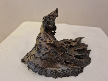 Skulptur mit dem Titel "sea breath" von Tatiana Efremova, Original-Kunstwerk, Keramik