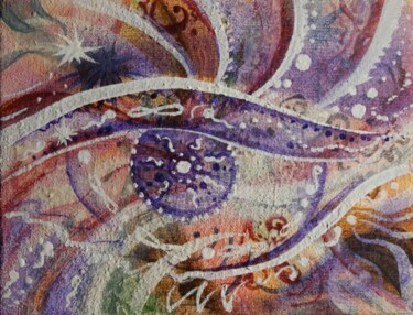 Картина под названием "Творение" - Татьяна Федорова (Влами), Подлинное произведение искусства, Масло