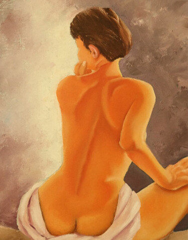Pintura titulada "Morning" por Tatiana Karchevskaya, Obra de arte original, Oleo