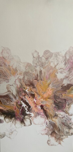 Peinture intitulée "Tenderness in flower" par Tatiana Malinovscaia, Œuvre d'art originale, Acrylique