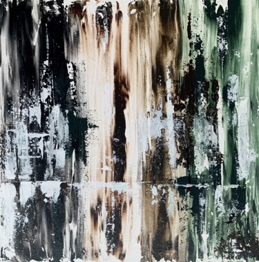 Painting titled "Abstraction in deep…" by Tatiana Malinovscaia, Original Artwork, Acrylic