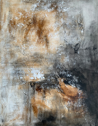 Картина под названием "Abstract painting b…" - Tatiana Malinovscaia, Подлинное произведение искусства, Акрил