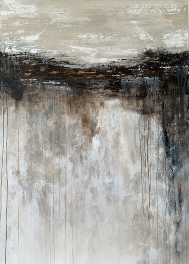 Pittura intitolato "Silence Large Origi…" da Tatiana Malinovscaia, Opera d'arte originale, Acrilico