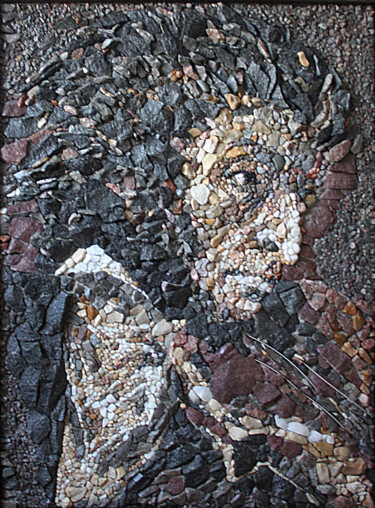 Картина под названием "Nicolo" - Tatiana Medvedeva, Подлинное произведение искусства, Камень
