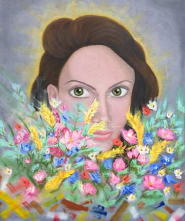 Malarstwo zatytułowany „Be able to create” autorstwa Tatiana Myreeva, Oryginalna praca, Olej