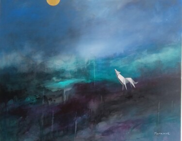 "Wolf" başlıklı Tablo Tatiana Tarasova tarafından, Orijinal sanat, Akrilik