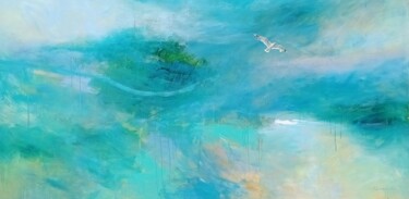 Malerei mit dem Titel "Zen" von Tatiana Tarasova, Original-Kunstwerk, Acryl