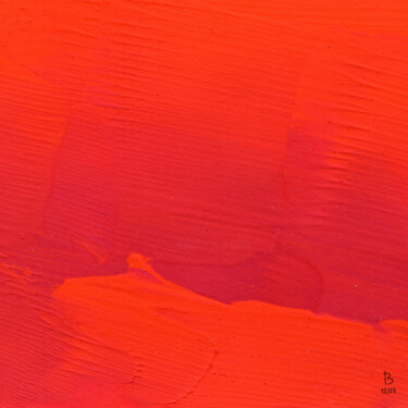Картина под названием "red experience #1" - Tatiana Vyshlova, Подлинное произведение искусства, Акрил