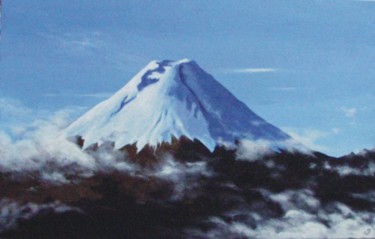 Painting titled "COTOPAXI" by Tatiana Loy, Original Artwork