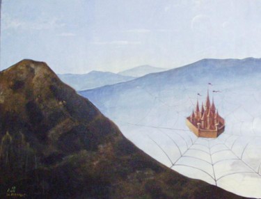 Painting titled "la fortaleza" by Tatiana Loy, Original Artwork