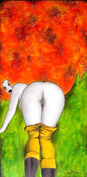 Painting titled "Un Eté à la Campagne" by Tatieva, Original Artwork