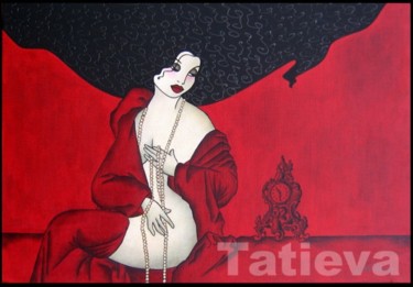 Peinture intitulée "Préciosa, cartel de…" par Tatieva, Œuvre d'art originale, Huile